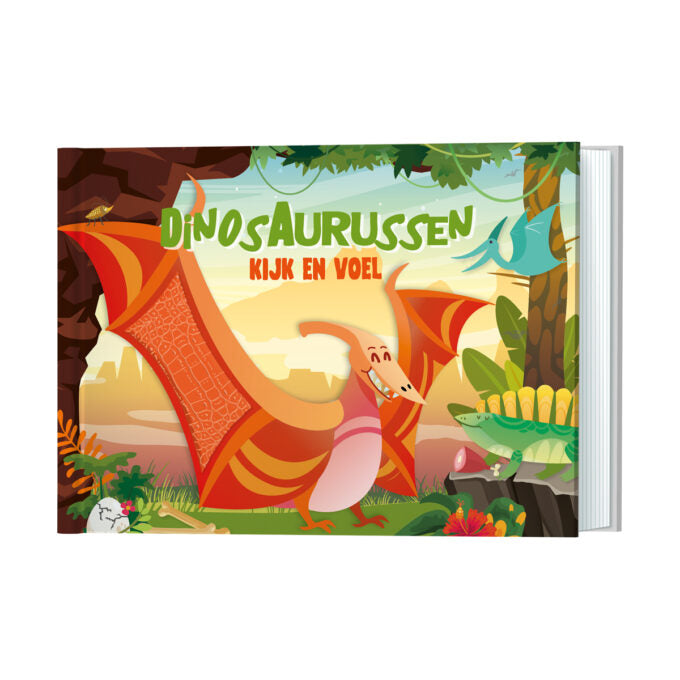 Kijk & voel boek - Dinosaurussen