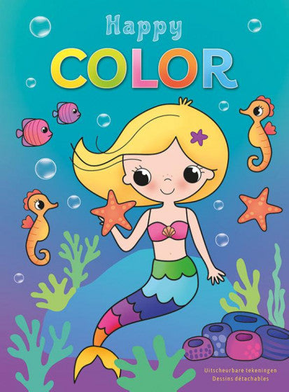 Kleurboek zeemeerminnen